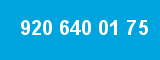 920 640 01 75 920 640 01 75